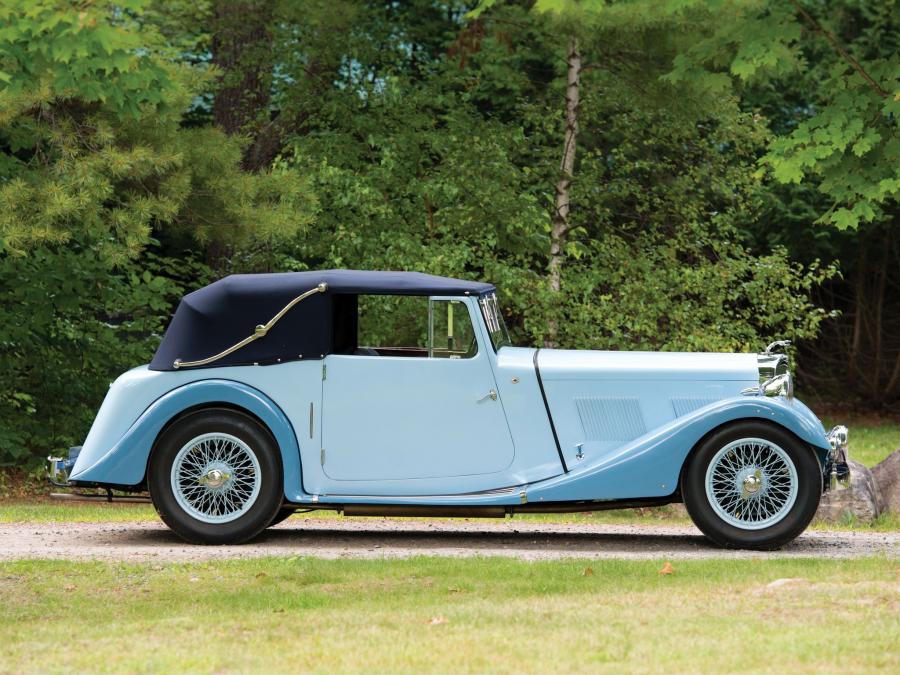  AC Six 16/70 Drophead Coupe 1938 года  (фото 4 из 7)